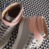 Buscemi WOMENS 100MM TASSEL GRIGIO PERLA ROSA PANNA